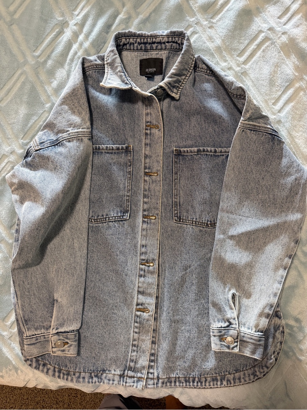 Hudson Jeans Light Blue womans Denim Jacket